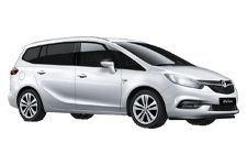Van Rental Sheffield - Vauxhall Zafira 7-Seater - Minibus hire Sheffield